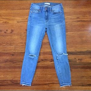 Madewell high-riser skinny jeans